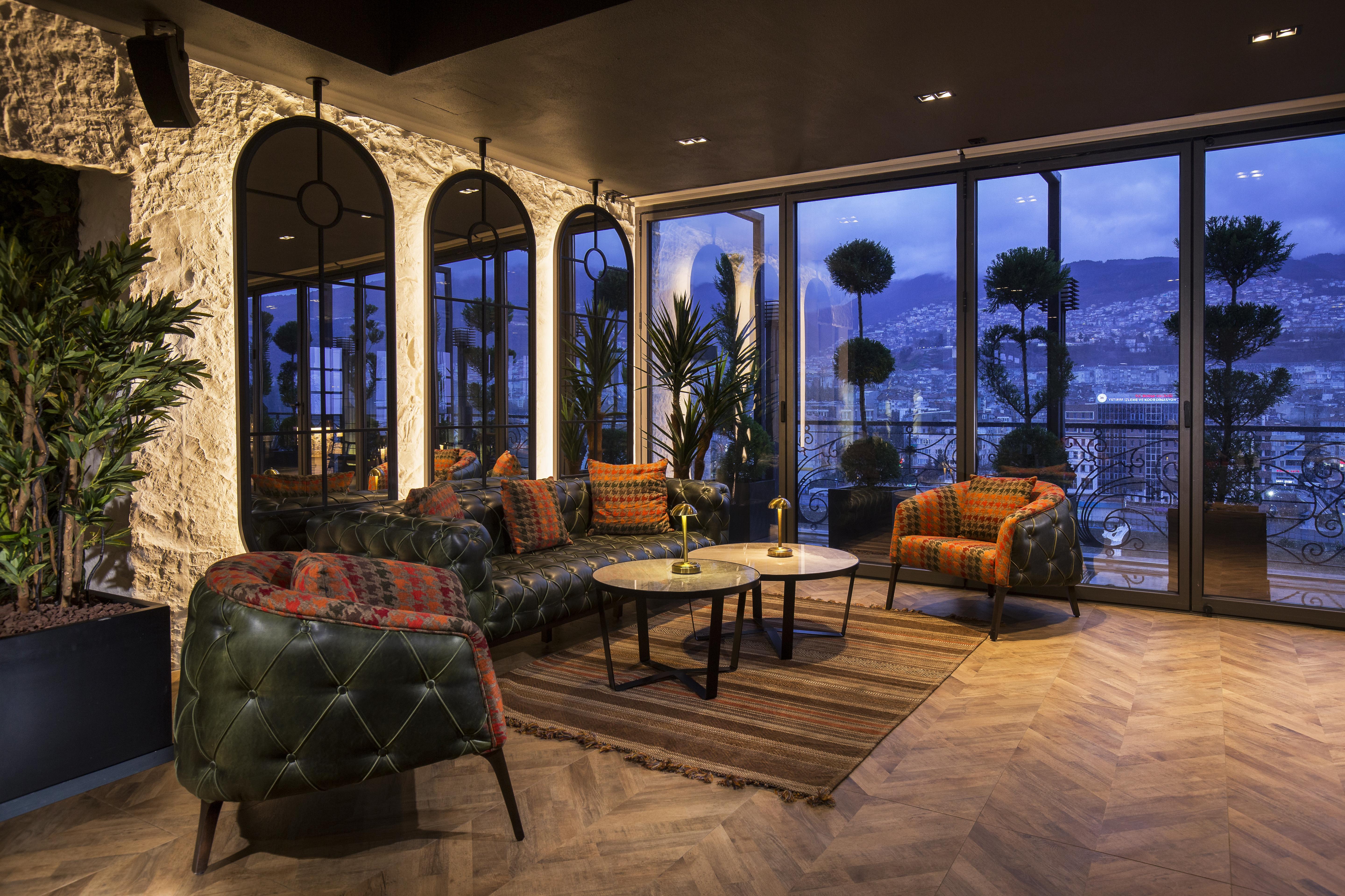 فندق ألميرا بورصة المظهر الخارجي الصورة The Sky Bar