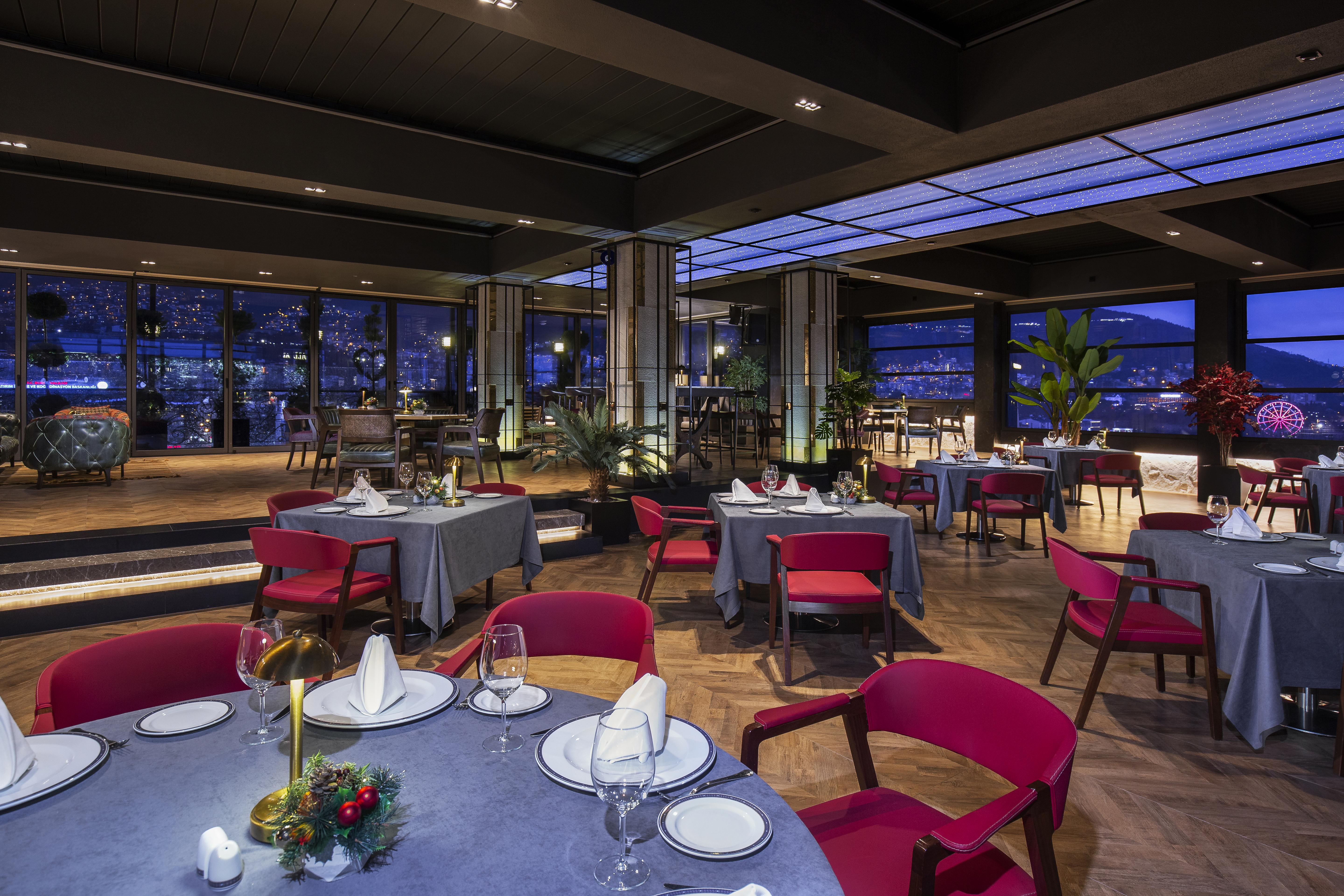 فندق ألميرا بورصة المظهر الخارجي الصورة The restaurant