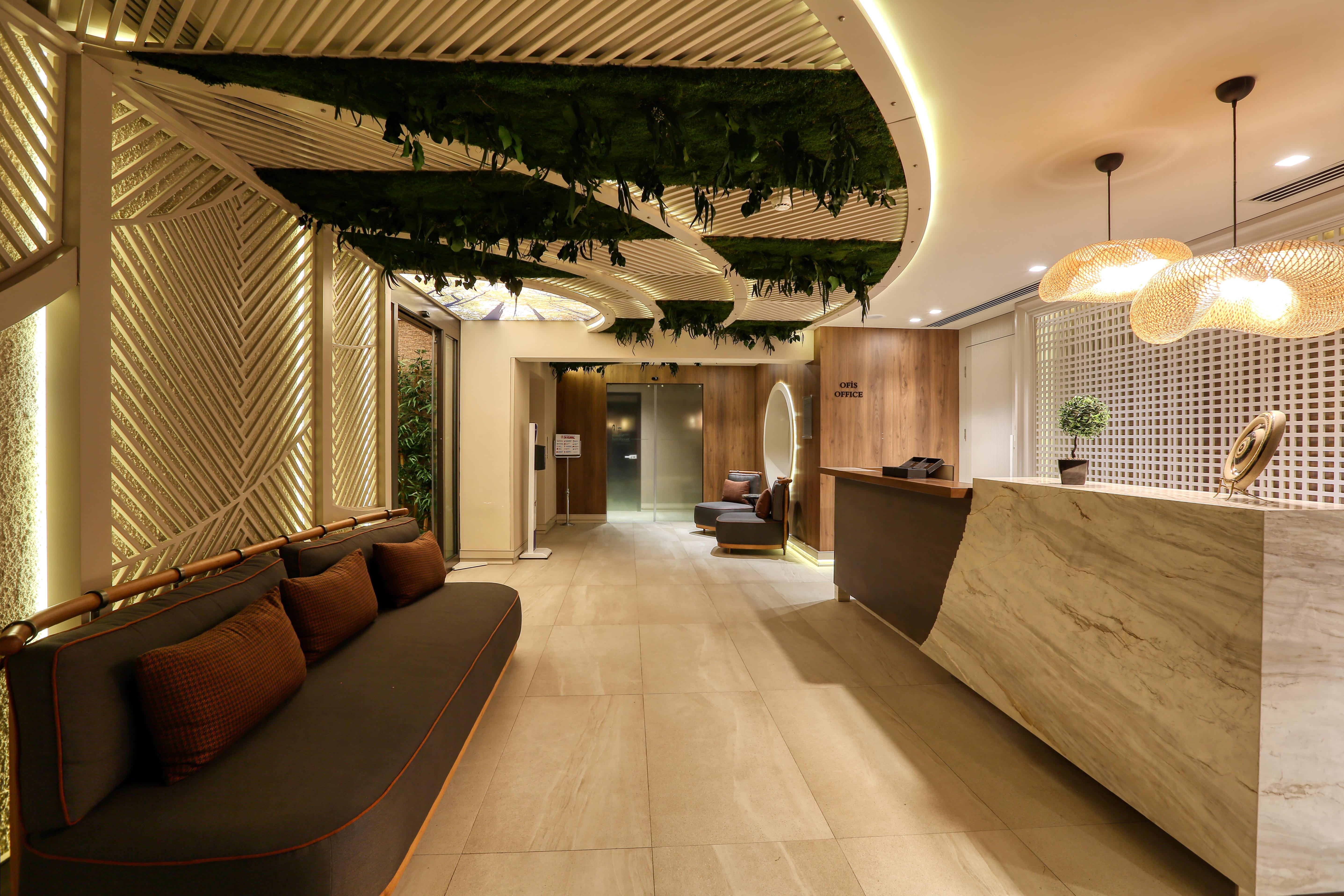 فندق ألميرا بورصة المظهر الخارجي الصورة The interior of the lounge
