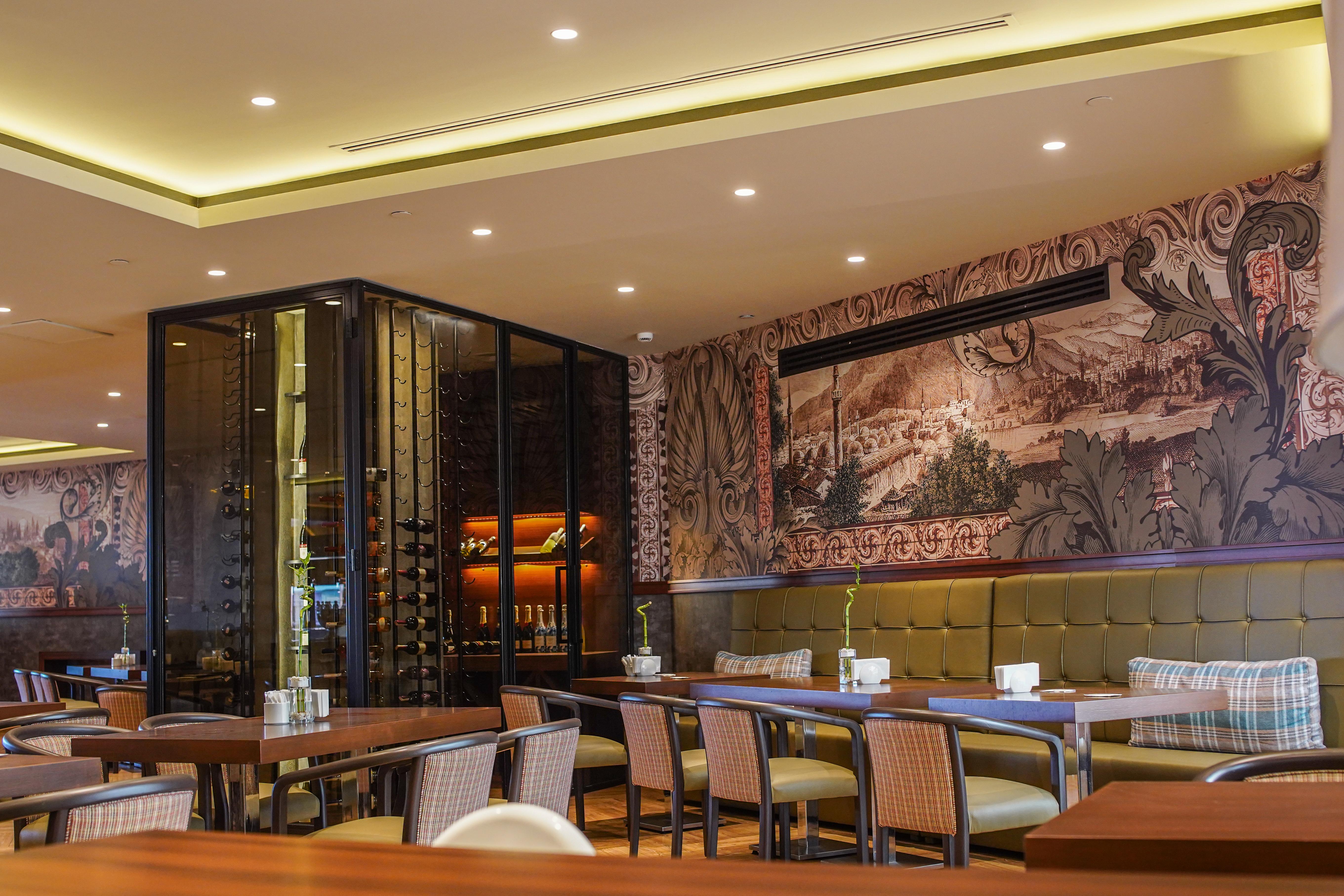 فندق ألميرا بورصة المظهر الخارجي الصورة The interior of the restaurant